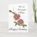 Search for watercolour birthday cards Flowers