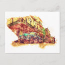 Search for vintage sketch postcards Watercolor