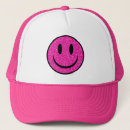 Search for happy face hats Pink