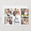 Search for 5 photo wedding thank you cards Modern