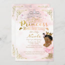 Search for black princess baby shower invitations Royal
