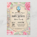 Search for map baby shower invitations Oh the places