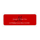 Search for letter m return address labels Initial