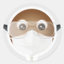 Search for face mask stickers Doctor