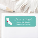 Search for teal return address labels Couple