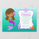 Search for mermaid 4th birthday invitations Summer