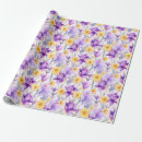 Search for yellow floral wrapping paper Nature