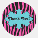 Search for zebra stripe pattern stickers Hot pink
