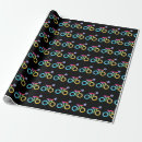 Search for cyclist wrapping paper Sports
