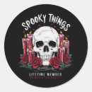 Search for spooky skull stickers Fall