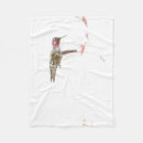 Search for hummingbird flowers blankets Animal