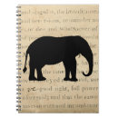 Search for elephant notebooks Vintage