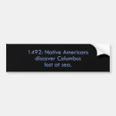 Search for native american bumper stickers History
