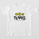 Search for tennis kids tshirts Birthday