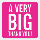 Search for big thanks stickers Typography