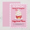 Search for oh what fun invitations Gingerbread house