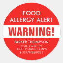 Search for multiple stickers allergy