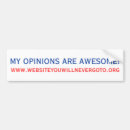 Search for opinions bumper stickers Conservative