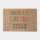 Search for merry christmas doormats Tartan