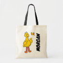 Search for big bird sesame street tote bags Big birds cousin