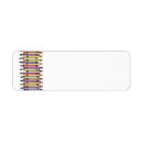Search for rowing return address labels Colourful