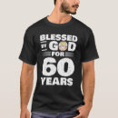 Search for christian 60th birthday tshirts Years