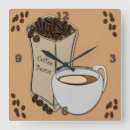 Search for coffee cup clocks Cafe