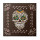 Search for dia de los muertos tiles Skulls