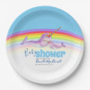 Search for narwhal plates Baby shower