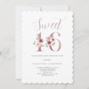 Search for classy sweet 16 invitations Rose gold