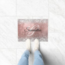 Search for silver glitter doormats Sparkle