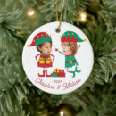 Search for cute elf christmas tree decorations Funny
