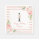 Search for blush pink napkins 1st birthday