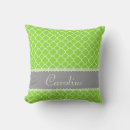 Search for lime green cushions Quatrefoil