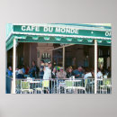 Search for monde posters Cafe du monde
