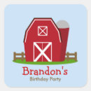 Search for red barns stickers Birthday party