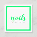 Search for neon green business cards Chic