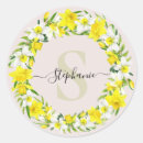 Search for yellow daffodils stickers Botanical