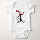 Search for cat in the hat baby clothes Dr seuss