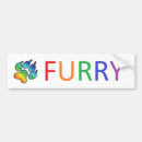 Search for furry bumper stickers Paw