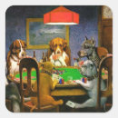 Search for dogs playing poker stickers Puppy