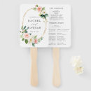 Search for white and gold wedding programs Floral