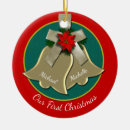 Search for gold bell christmas tree decorations Elegant