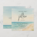 Search for beach elopement invitations Nothing fancy just love