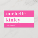 Search for fuchsia business cards Elegant