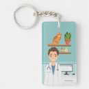 Search for cute doctor key rings Veterinarian