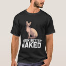 Search for funny sphynx cats tshirts Lovers