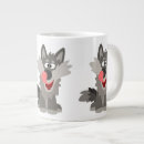 Search for cartoon wolf mugs Cute