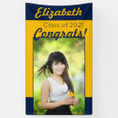 Search for navy blue graduation banners Minimalist