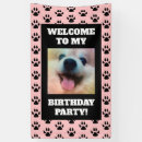Search for dog birthday banners Cute